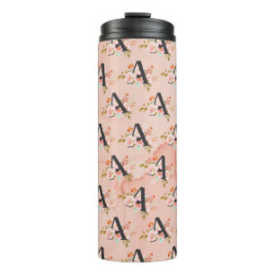 Letter A Thermal Tumbler