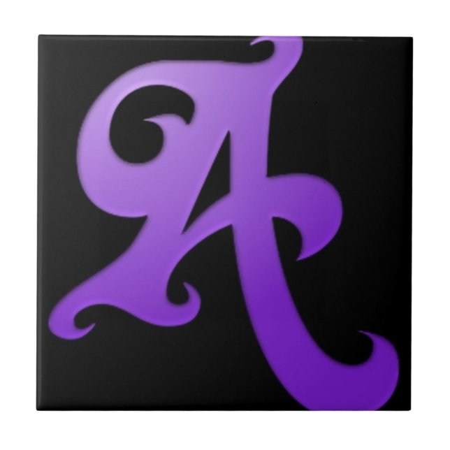 Letter A Tile (Front)