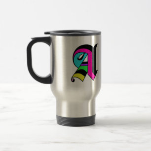 Letter “A” travelling Coffee Mug