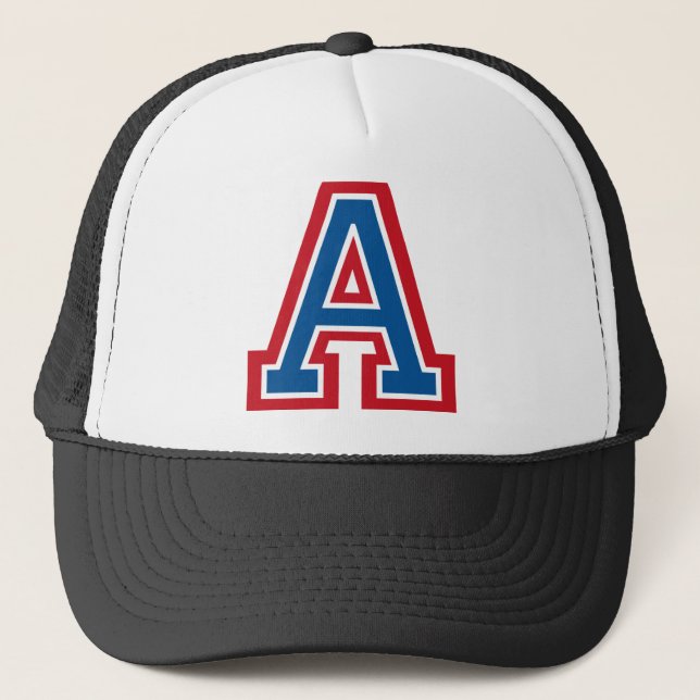 Letter 'A' Trucker Hat (Front)