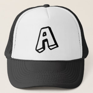 Letter "A" Trucker Hat