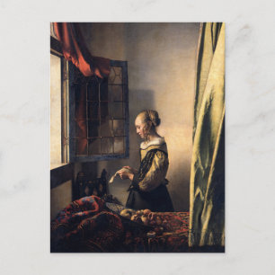 Letter at a Window Postcard