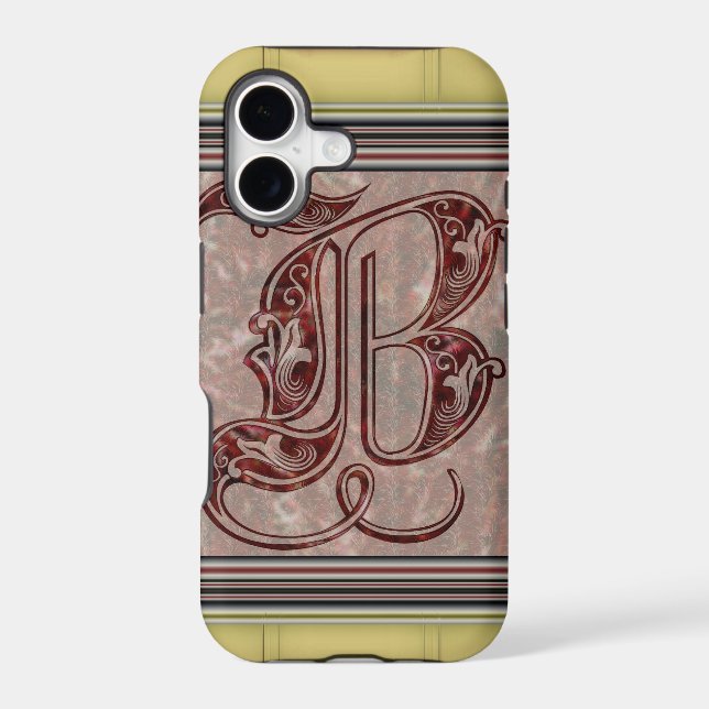 Letter B (Back)