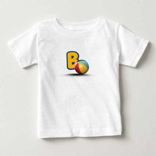 Letter B Baby T-Shirt (Front)