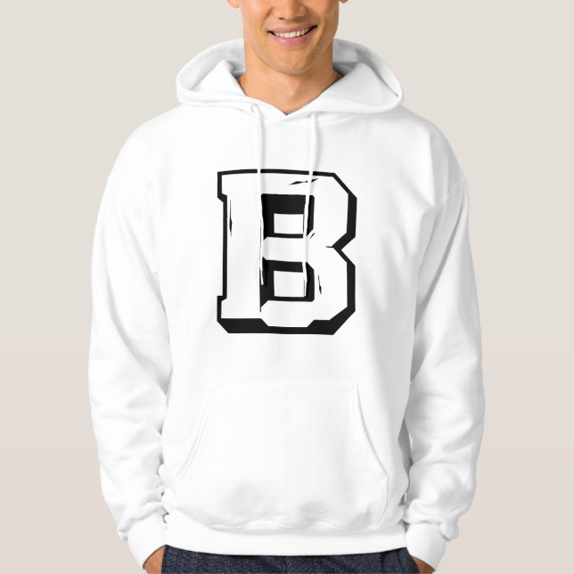 Letter B: Bold, Brilliant, and Beyond! Hoodie (Front)