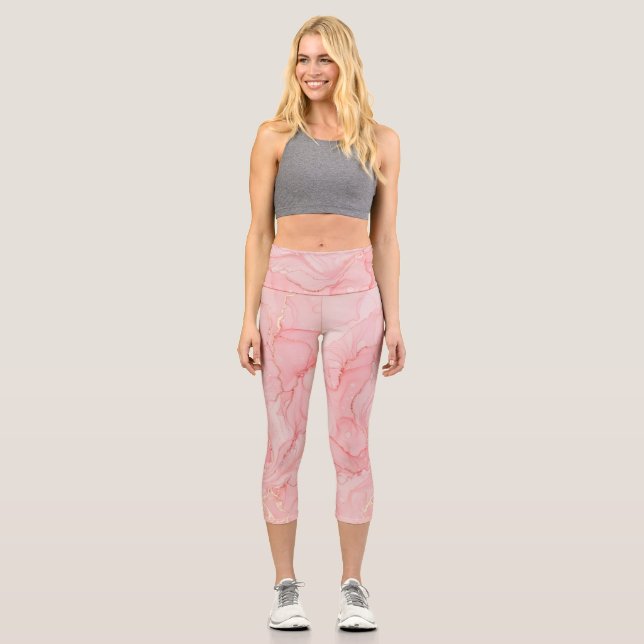 Letter B Capri Leggings (Front)