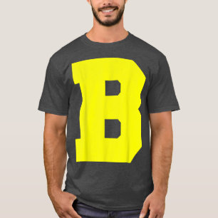 Letter B Chipmunk Christmas Thanksgiving Costume T-Shirt