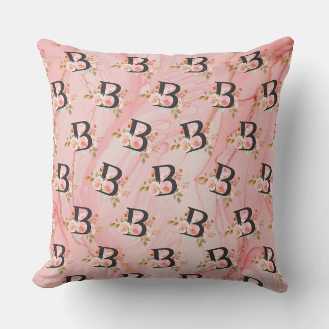 Letter B Cushion (Front)