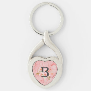 Letter B Key Ring