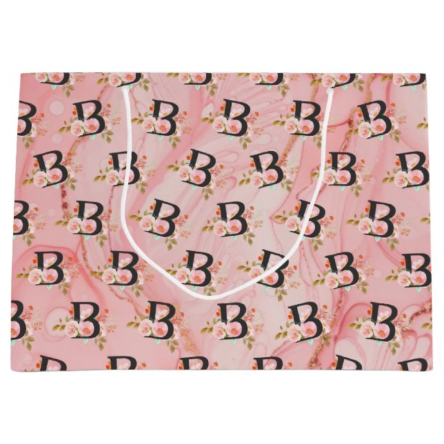Letter B Large Gift Bag (Front)
