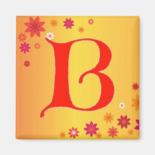 Letter B Magnet