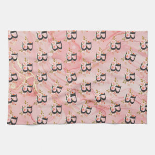 Letter B Tea Towel