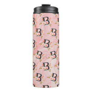 Letter B Thermal Tumbler