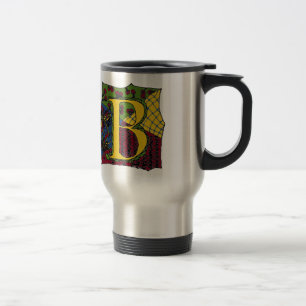 Letter B Travel Mug
