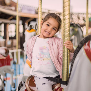 Letter B Unicorn Baby T-Shirt