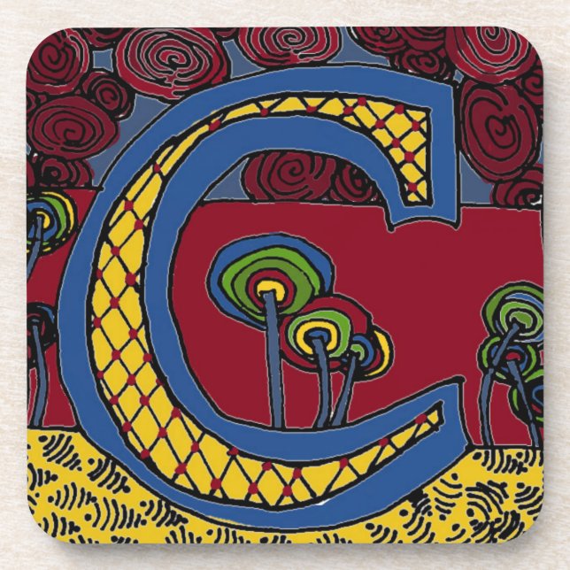 Letter C Coaster (Front)