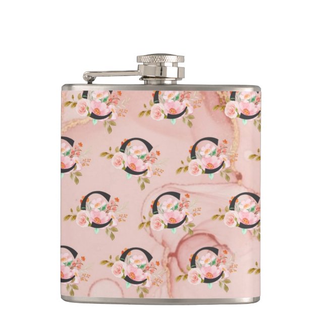 Letter C Hip Flask (Front)