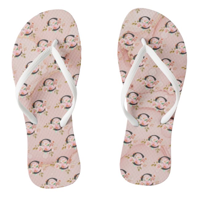 Letter C Jandals (Footbed)