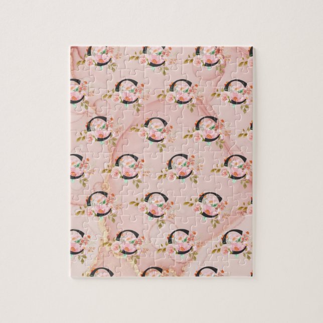 Letter C Jigsaw Puzzle (Vertical)