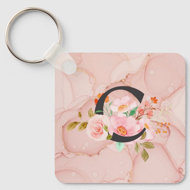 Letter C Key Ring (Front)