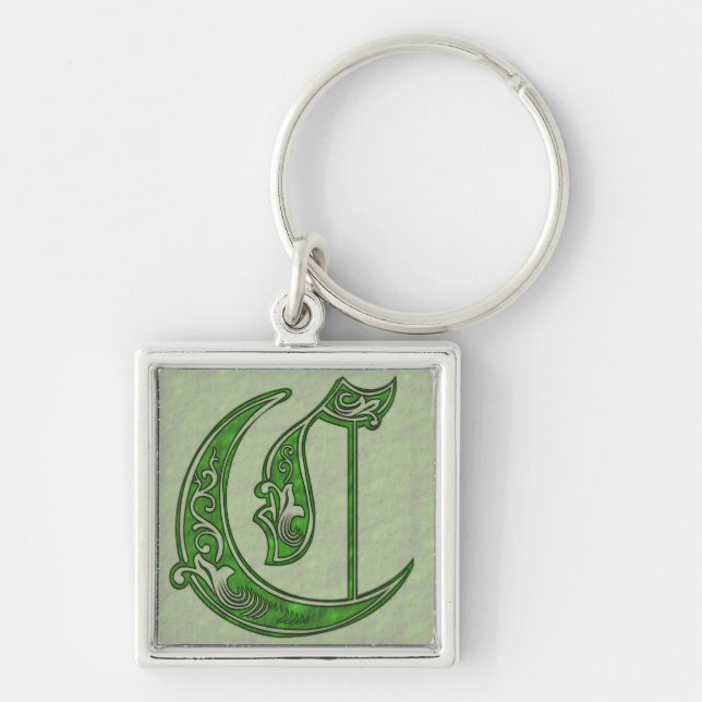Letter C Key Ring (Front)