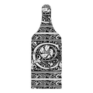 Letter C Mediaeval Monogram Art Nouveau Cutting Board