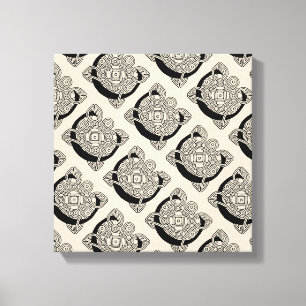 Letter C Monogram Vintage Celtic Knot Print