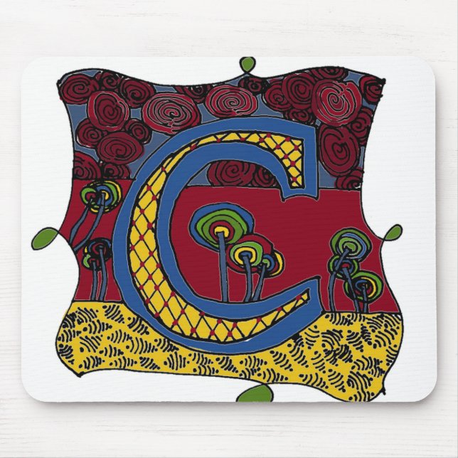 Letter C Mousepad (Front)