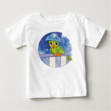 Letter C: Parrot in Hat - Little Pirate