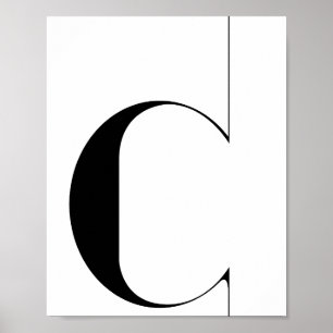 Letter C Poster