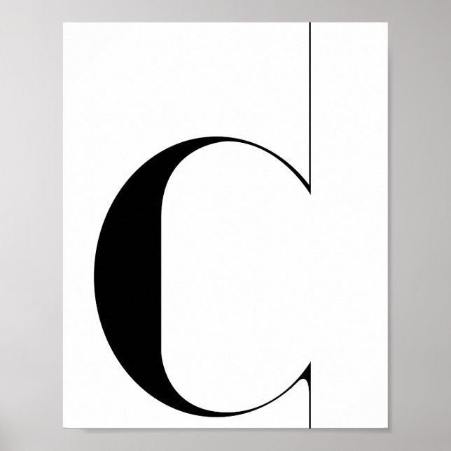 Letter C Poster (Front)
