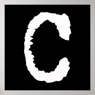 Letter C Poster