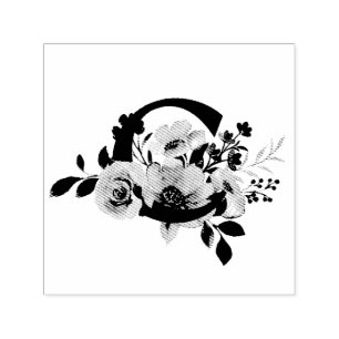 Letter C Self-inking Stamp
