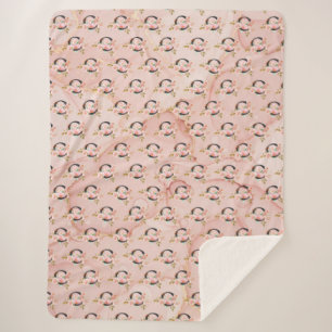 Letter C Sherpa Blanket