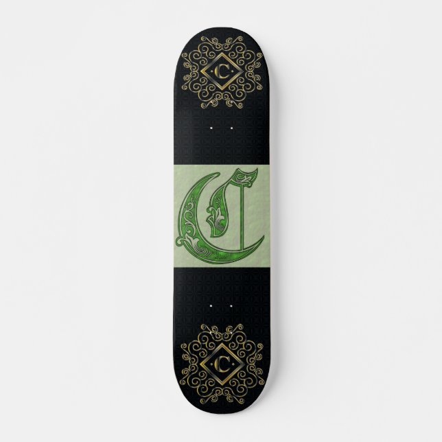 Letter C Skateboard (Front)