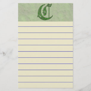 Letter C Stationery
