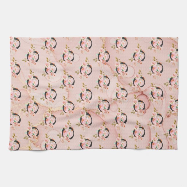 Letter C Tea Towel (Horizontal)