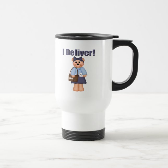 Letter Carrier Travel Mug (Right)