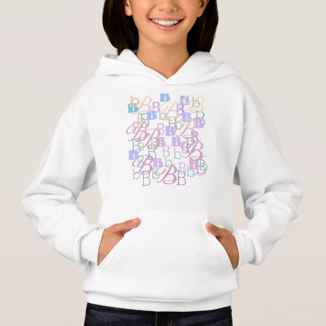 Letter Confetti "B"  (Front)