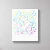Letter Confetti "D"