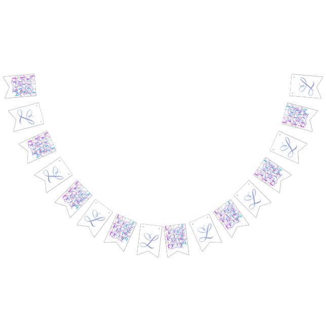 Letter Confetti "L" Bunting (All)