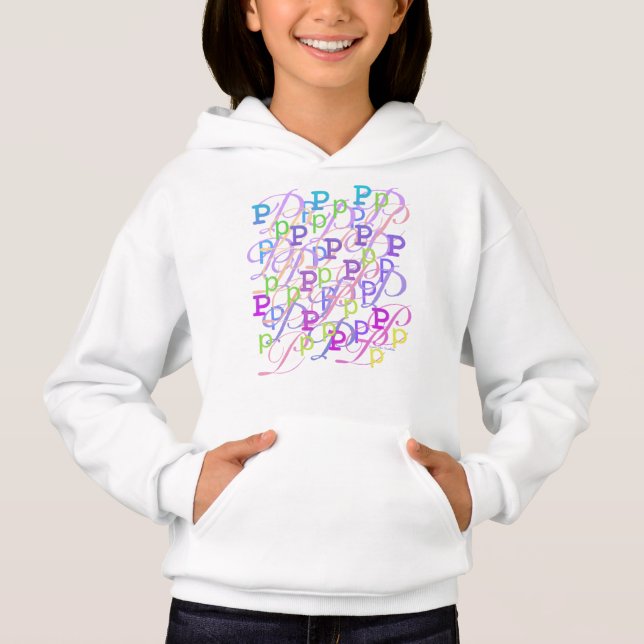 Letter Confetti "P"  (Front)