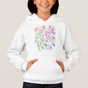 Letter Confetti "X"