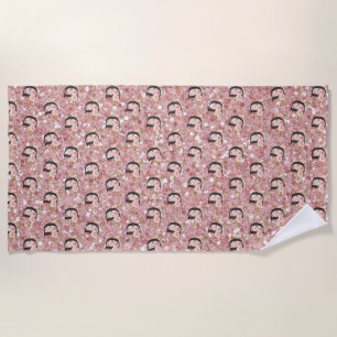 Letter D Beach Towel