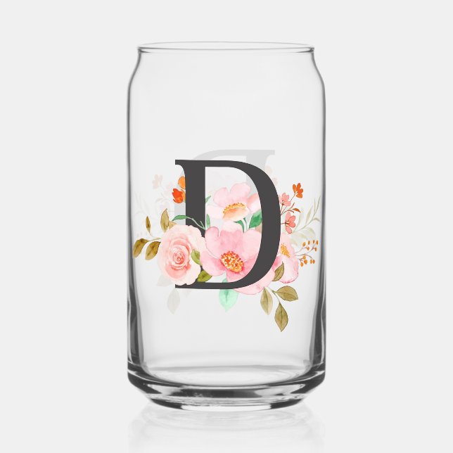 Letter D Can Glass (Front)