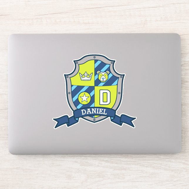 Letter D custom name Daniel knights crest (Computer)