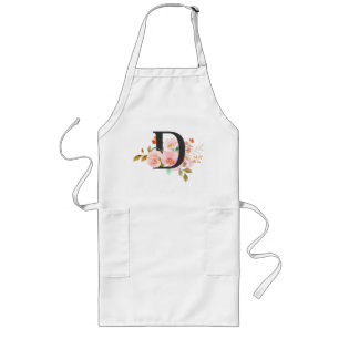 Letter D Long Apron