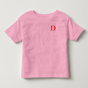 Letter D Shirt