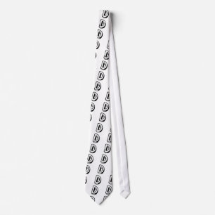 Letter D Tie