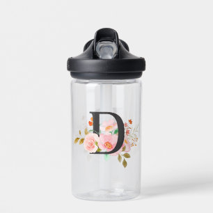 Letter D Water Bottle
